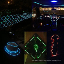 Beautiful El Wire Set, Multi-Color Neon Lamp with Battery Pack Neon Glowing Strobing Electroluminescent Wire light